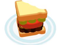 ملصق اللعبة Sandwich Online