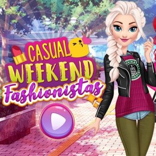 ملصق اللعبة Casual Weekend Fashionistas