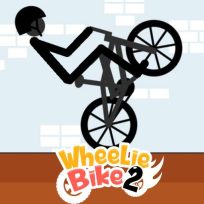 ملصق اللعبة Wheelie Bike 2