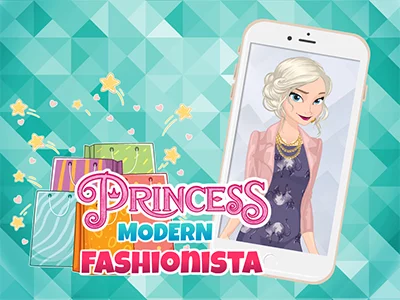 poster of Play Princess Modern Fashionista Game Online 2024 game
