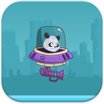 ملصق اللعبة Panda Space Adventure