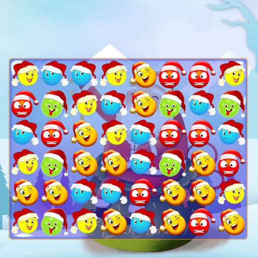 poster of Play Christmas Bubbles Match 3 Game Online 2024 game