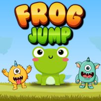 ملصق اللعبة Frog Jump