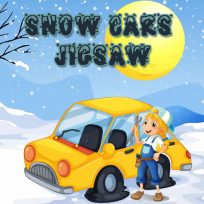 poster of Snow Cars Jigsaw game