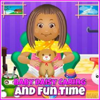 ملصق اللعبة Baby Daisy Caring and Fun Time