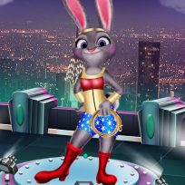 poster of Judy Super Hero game