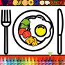 poster of Color and Decorate Dinner Plate game