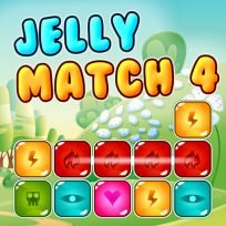 ملصق اللعبة Jelly Match 4