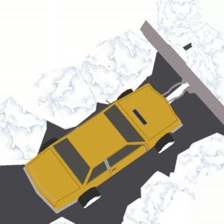 ملصق اللعبة Clean Road 3D