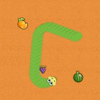 ملصق اللعبة Snake Want Fruits