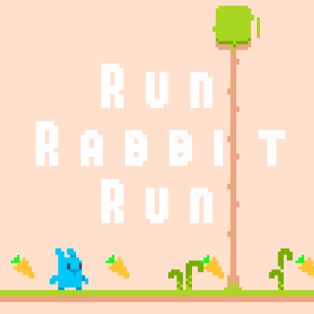 ملصق اللعبة Run Rabbit Run