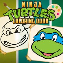 poster of Ninja Turtles Coloring Book game