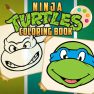 poster of Ninja Turtles Coloring Book game