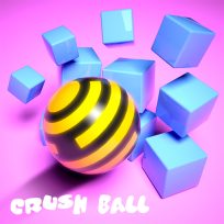 ملصق اللعبة Crush Ball Kingdom Fall