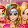 poster of Princess Room Face Painting game