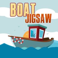 ملصق اللعبة Boat Jigsaw