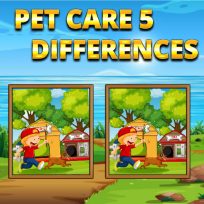 ملصق اللعبة Pet Care 5 Differences