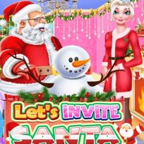 poster of Lets Invite Santa game