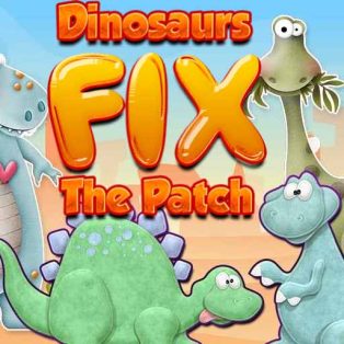 ملصق اللعبة Dinosaurs fix the Patch