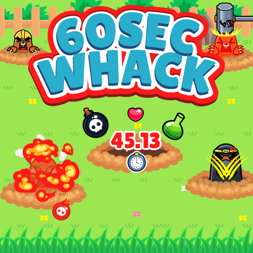 poster of Play 60 Second Whack Game Online 2024 game