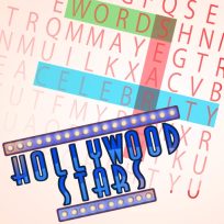 ملصق اللعبة Words Search Hollywood Search