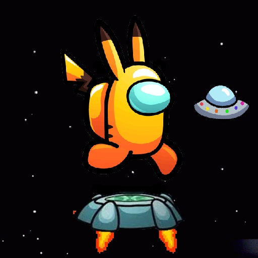 poster of Play Among Them Space Run Game Online 2024 game