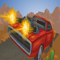 ملصق اللعبة Battle On Road Car Game 2D