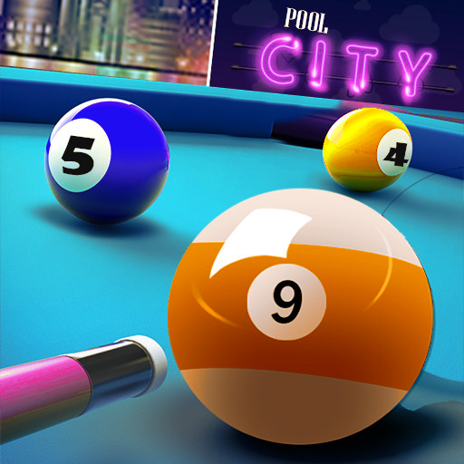poster of Play City of Billiards Game Online 2024 game