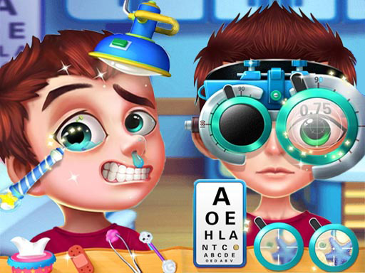 poster of Play Eye Doctor Game Online 2024 game