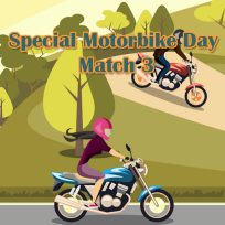 ملصق اللعبة Special Motorbike Day Match 3