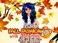 poster of Fall Fashion 2017 with Princess game