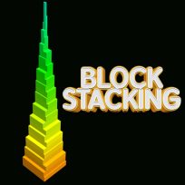 ملصق اللعبة Block Stacking