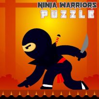 ملصق اللعبة Ninja Warriors Puzzle