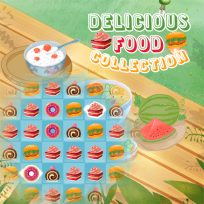 ملصق اللعبة Delicious Food Collection