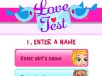 ملصق اللعبة Princess Love Test