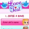 poster of Princess Love Test game