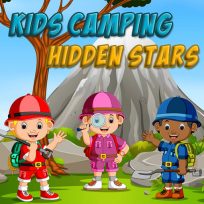 ملصق اللعبة Kids Camping Hidden Stars