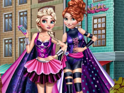 poster of Play Superhero Spring Dress up! Game Online 2024 game