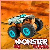 poster of Big Monster Trucks game