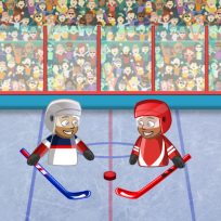 poster of Puppet Hockey Battle game