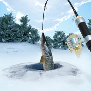 poster of Ice Fishing game