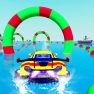 poster of Water Car Stunt Racing game