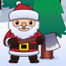 poster of Wood Cutter Santa Idle game