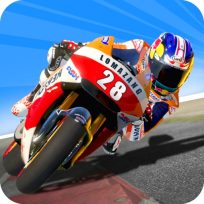 ملصق اللعبة Highway Rider Motorcycle Racing Game