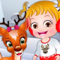 ملصق اللعبة Baby Hazel Reindeer Surprise