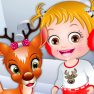 poster of Baby Hazel Reindeer Surprise game