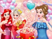 ملصق اللعبة Princess Bridal Shower Party