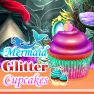 poster of Mermaid Glitter Cupcakes game