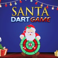 poster of SANTA DART GAME game