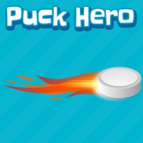 ملصق اللعبة Puck Hero